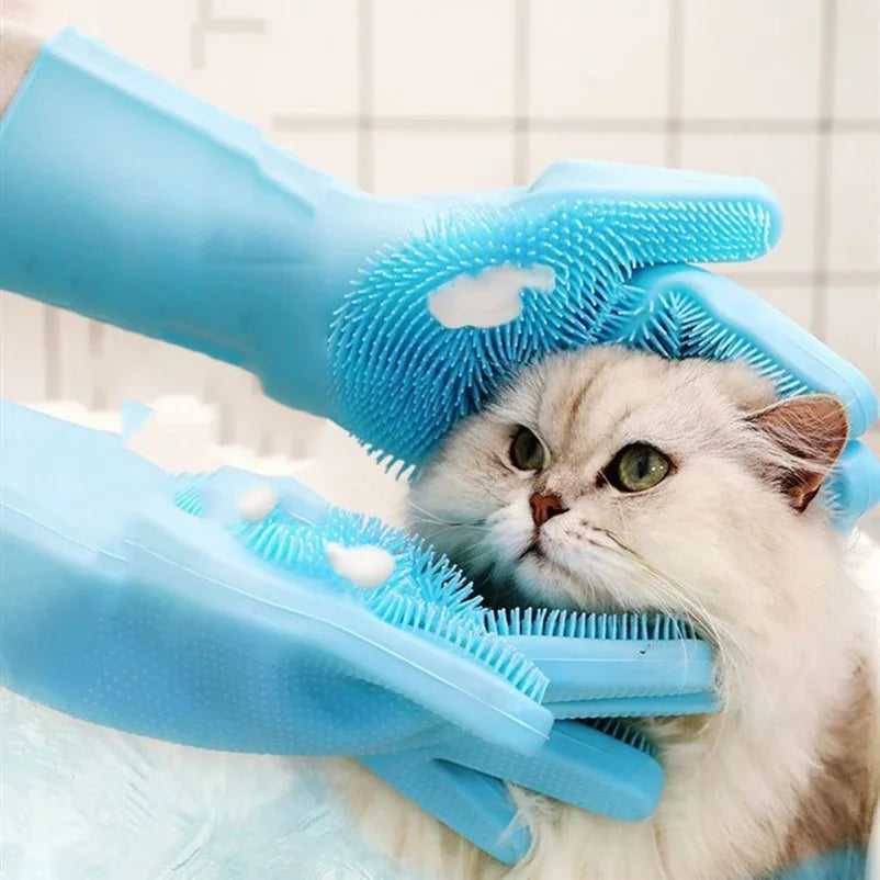 Gants De Toilette pour Chien et Chat